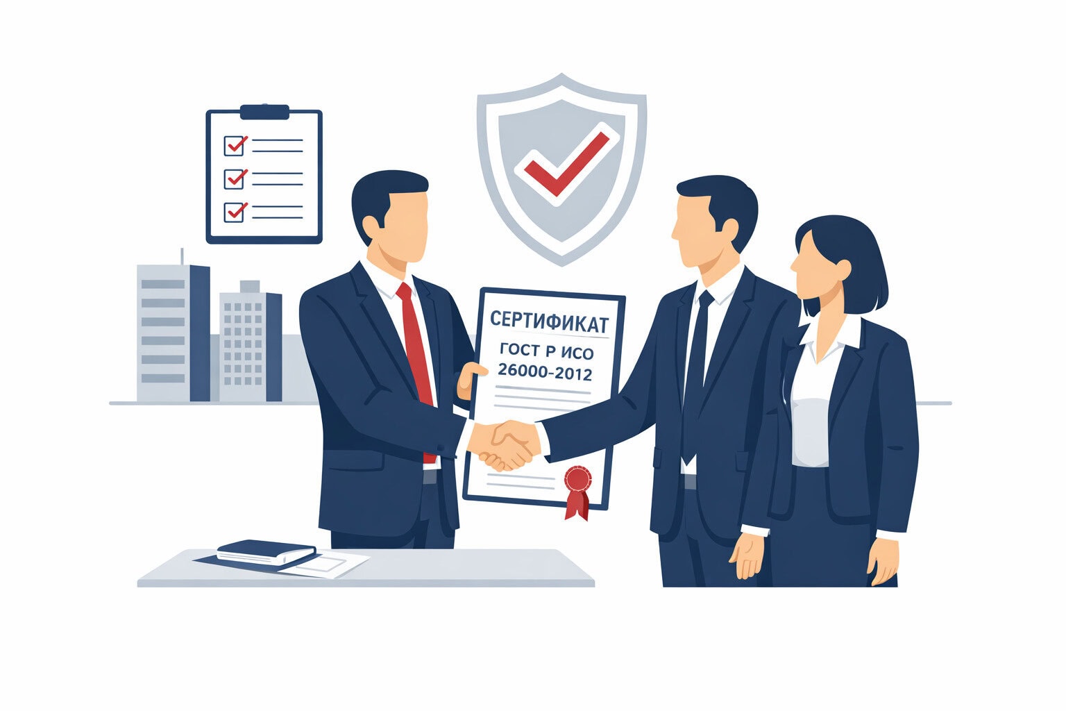 Порядок оформления сертификата ГОСТ Р ИСО 26000-2012 в Тихорецке