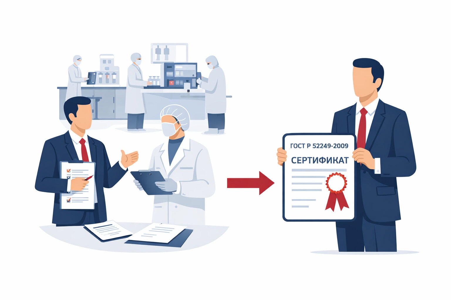 Процедура сертификации ГОСТ Р 52249-2009 в Тихорецке