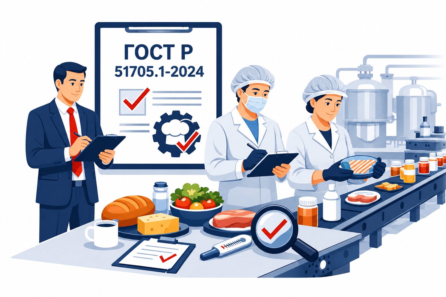 Оформление ГОСТ Р 51705.1 2024 ХАССП в Тихорецке