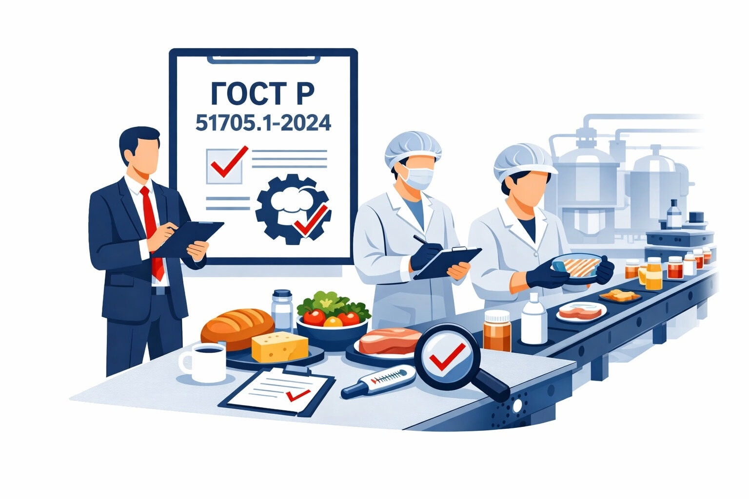 Оформление ГОСТ Р 51705.1 2024 ХАССП в Тихорецке